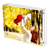 Perspex Photo Frame Block